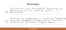 Meinung vom 07.04.2026