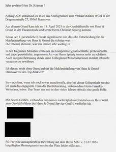 Meinung von Claudia E. L. aus Wedemark vom 02.08.2024