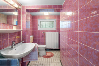 Badezimmer im Keller