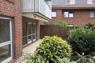 Terrasse vom Wohnzimmer