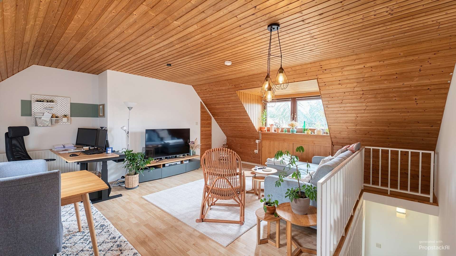 Charmante 2-Zimmer-Wohnung auf Ebenen mit großer Dachterrasse in Waldheim! - Photo 2