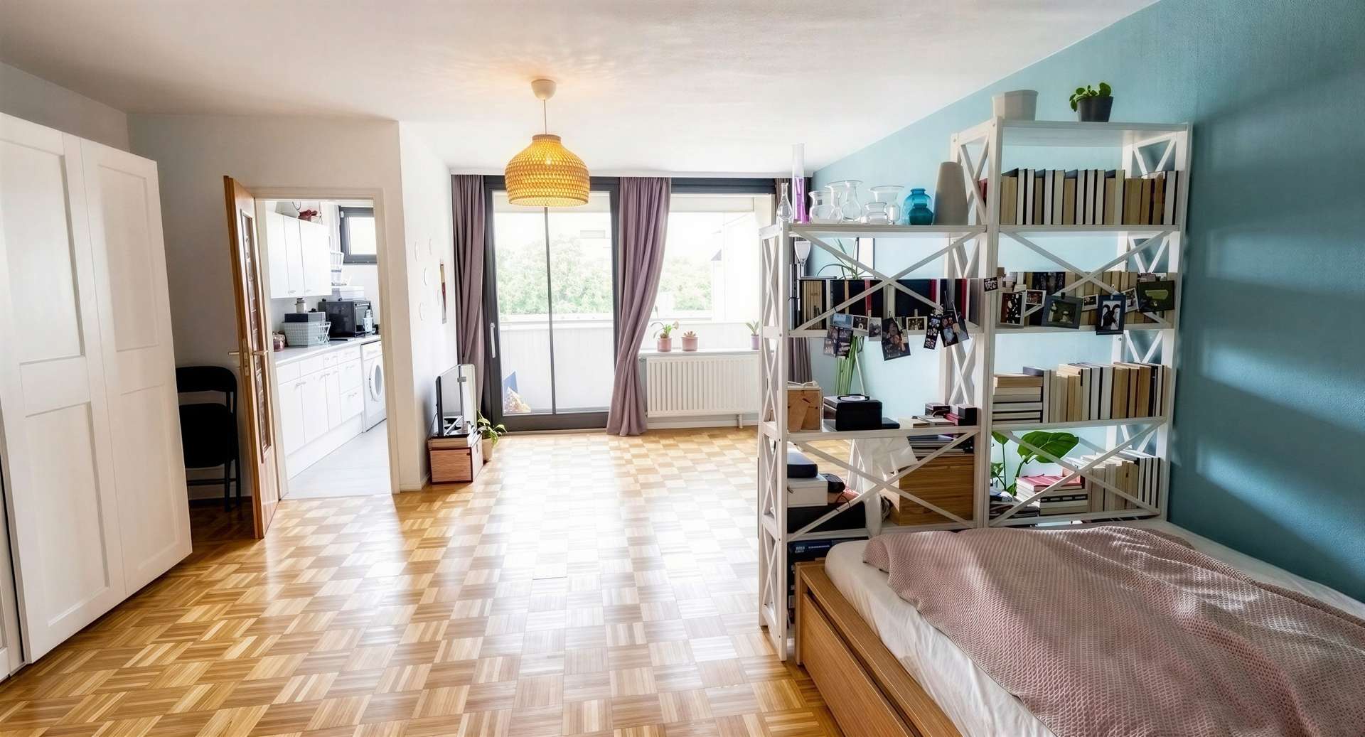 Gemütliche 1-Zimmer-Wohnung mit Balkon in Groß Buchholz!!! - Photo 1