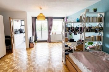 Gemütliche 1-Zimmer-Wohnung mit Balkon in Groß Buchholz!!!