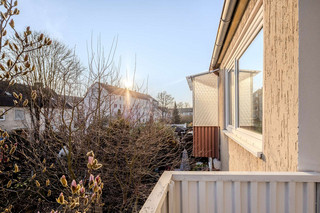 Aussicht vom Balkon