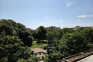 Ausblick Balkon