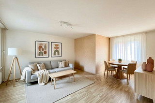 Einrichtungsvorschlag Wohnzimmer - (KI generiert)