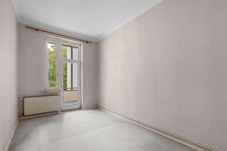 Schlafzimmer mit Balkon