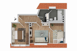 Grundriss Whg 2