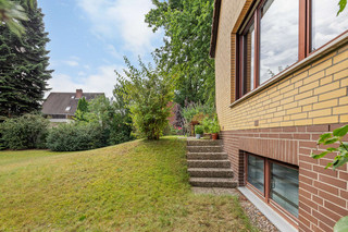 Weg zur Terrasse